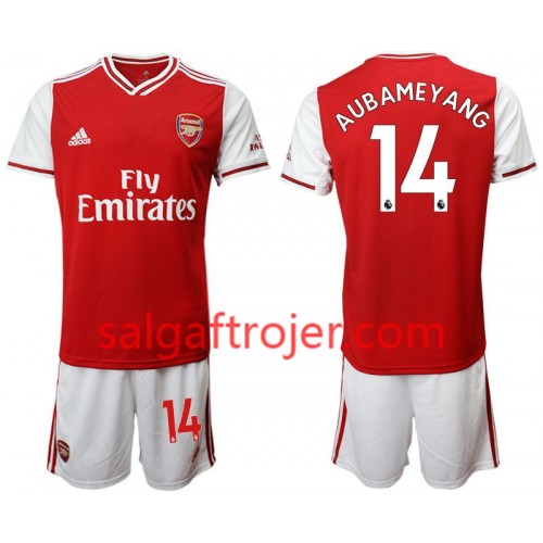 Arsenal Fodboldtrøjer Pierre-Emerick Aubameyang 14 Børn Hjemmebanesæt 2019/20 Kort ærmer Arsenal Fodboldtrøjer Pierre-Emerick Aubameyang 14 Børn Hjemmebanesæt 2019/20 Kort ærmer
